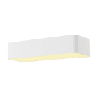 SLV - Wandleuchte, WL 149 R7s, rechteckig, mattweiss, 78mm, max. 60W, up/down