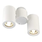 SLV - ENOLA_B SPOT II Wand- und Deckenleuchte, weiss, 2xGU10, max. 2x50W