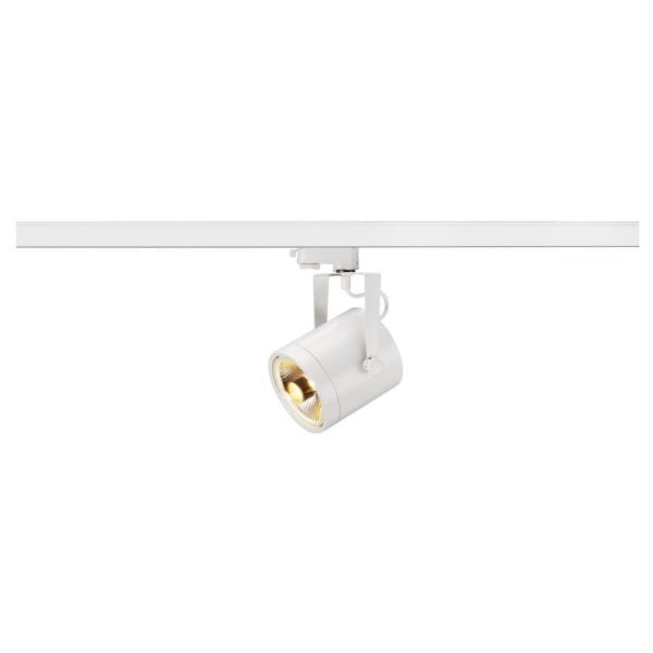 SLV - EURO SPOT ES111, Strahler, rund, weiss, GU10, max. 75W, inkl. 3P.-Adapter