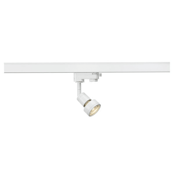 SLV - PURI Lampenkopf, weiss, GU10, max. 50W, inkl. 3P.-Adapter