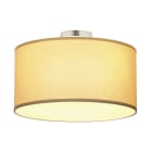 SLV - SOPRANA Deckenleuchte, CL-1, rund, beiges Textil, E27, max. 3x60W