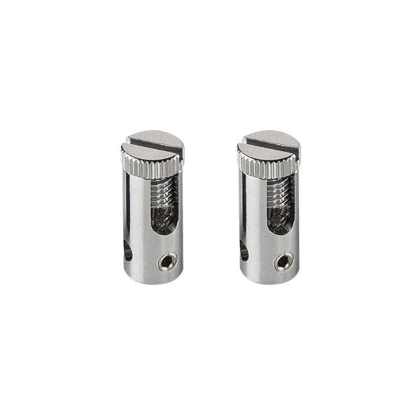 SLV - Einspeiser für NV-Seilsystem, chrom, 2 Stk., max. 25A