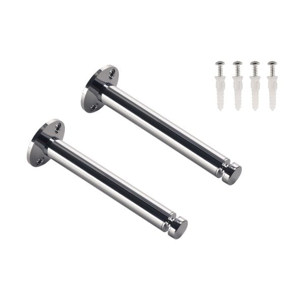 SLV - Deckenumlenker für NV-Seil- system, chrom, 2 Stk., 16,2cm, mit Umlenkrolle
