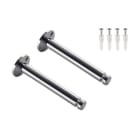 SLV - Deckenumlenker für NV-Seil- system, chrom, 2 Stk., 16,2cm, mit Umlenkrolle