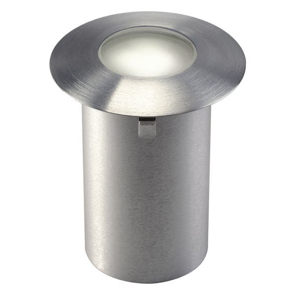 SLV - TRAIL-LITE Einbauleuchte, Edelstahl 316, 4 LED, 0,3W, warmweiss