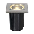 SLV - DASAR EXACT GU10 Bodeneinbau- leuchte, eckig, Edelstahl 316, max. 35W, IP67