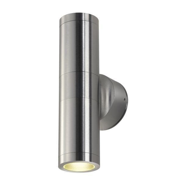 SLV - ASTINA OUT ESL, alu brushed, 2xGU10, max. 2x11W, IP44