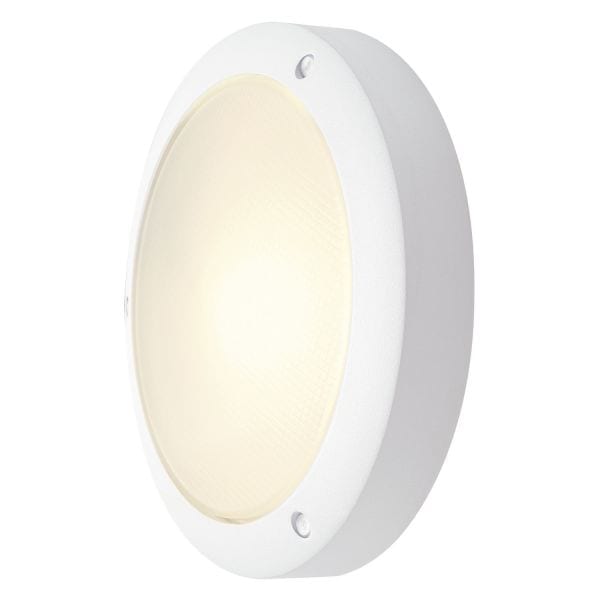 SLV - BULAN Deckenleuchte, rund, weiss, E14, max. 60W, satiniertes Glas