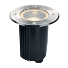 SLV - DASAR 80 GU10 Bodeneinbauleuchte, rund, Edelstahl 316, max. 35W, IP67