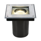 SLV - DASAR SQUARE GU10, Boden- einbaustrahler, Edelstahl 304, max. 35W, IP67