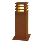 SLV - RUSTY SQUARE 40 Aussenleuchte, stahl gerostet, E27 ESL, max. 11W, IP55