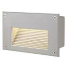 SLV - BRICK LED DOWNUNDER Wandleuchte, rechteckig, silbergrau, warmweisse LED
