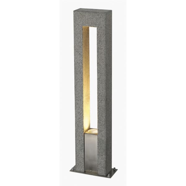 SLV - ARROCK ARC GU10, Stehleuchte, Granit, salt & pepper, GU10, max. 35W