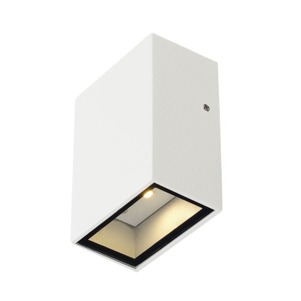 SLV - QUAD 1 Wandleuchte, eckig, weiss, LED, 1x3W, 3000K