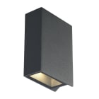 SLV - QUAD 2 Wandleuchte, eckig, anthrazit, LED, 2x3W, 3000K, up-down