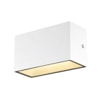 SLV - SITRA M WL UP/DOWN, LED Outdoor Wandaufbauleuchte, weiss, CCT switch 3000/4000K