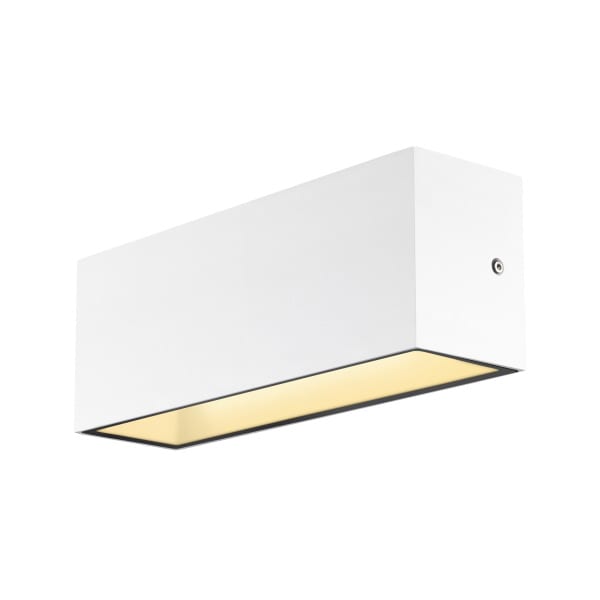 SLV - SITRA L WL UP/DOWN, LED Outdoor Wandaufbauleuchte, weiss,  CCT switch 3000/4000K
