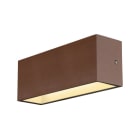 SLV - SITRA L WL UP/DOWN, LED Outdoor Wandaufbauleuchte, rost farbend,  CCT switch 3000/4000K