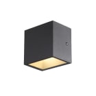 SLV - SITRA S WL SINGLE, LED Outdoor Wandaufbauleuchte, anthrazit,  CCT switch 3000/4000K