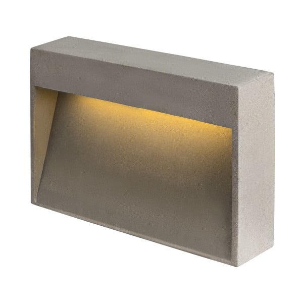 SLV - CONCRETO M, WL Wandaufbauleuchte grau, 8.5W, 350lm, 3000K