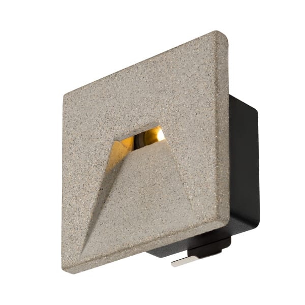 SLV - CONCRETO EL, Wandeinbauleuchte grau, 3.2W, 45lm, 3000K