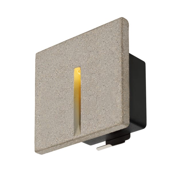 SLV - CONCRETO EL, Wandeinbauleuchte grau, 3.2W, 15lm, 3000K