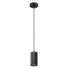 SLV - ASTO TUBE, Pendelleuchte, GU10, Pendellänge 250 cm, 1x max. 10 W, schwarz