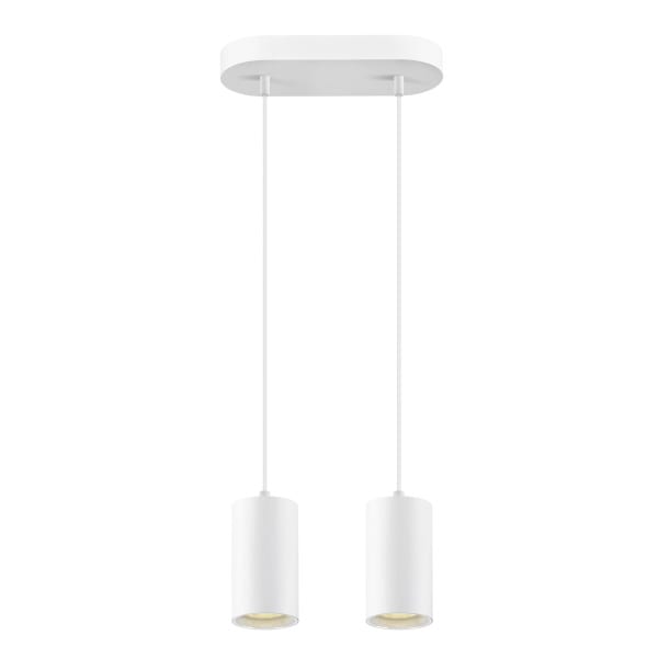 SLV - ASTO TUBE, Pendelleuchte, GU10, Pendellänge 250 cm, 2x max. 10 W, weiß
