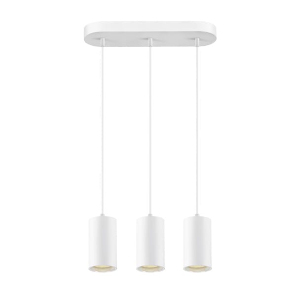 SLV - ASTO TUBE, Pendelleuchte, GU10, Pendellänge 250 cm, 3x max. 10 W, weiß