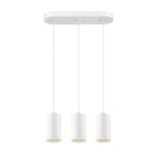 SLV - ASTO TUBE, Pendelleuchte, GU10, Pendellänge 250 cm, 3x max. 10 W, weiß