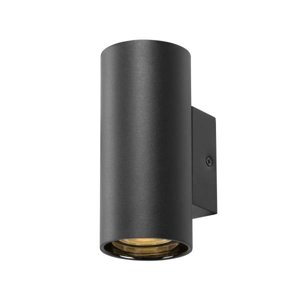 SLV - ASTO TUBE, Wandaufbauleuchte, zylindrisch, GU10, 1x max. 10 W, schwarz