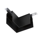 SLV - L-Verbinder, 48V TRACK, für Aufbauschiene tief, links, schwarz