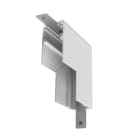 SLV - L-Verbinder mechanisch, 48V TRACK, für Aufbauschiene tief, Stereo, weiß