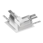SLV - L-Verbinder mechanisch, 48V TRACK, für Einbauschiene tief, links, weiß
