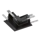 SLV - L-Verbinder mechanisch, 48V TRACK, für Einbauschiene tief, rechts, schwarz