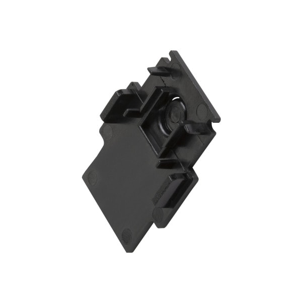 SLV - Endkappe für Einbauschiene, 48V TRACK, schwarz