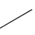 SLV - 48V TRACK Schienenabdeckung, 20mm für Standardschiene Aufbau, 2m, schwarz