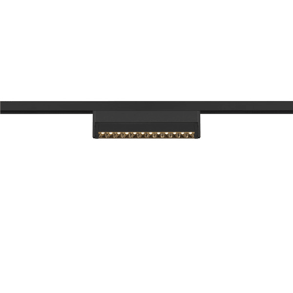 SLV - IN-LINE 24 48V TRACK Move DALI, Darklight Reflector, Spot, schwarz / schwarz, 7.3W, 580lm, 2700K, CRI90, 35°