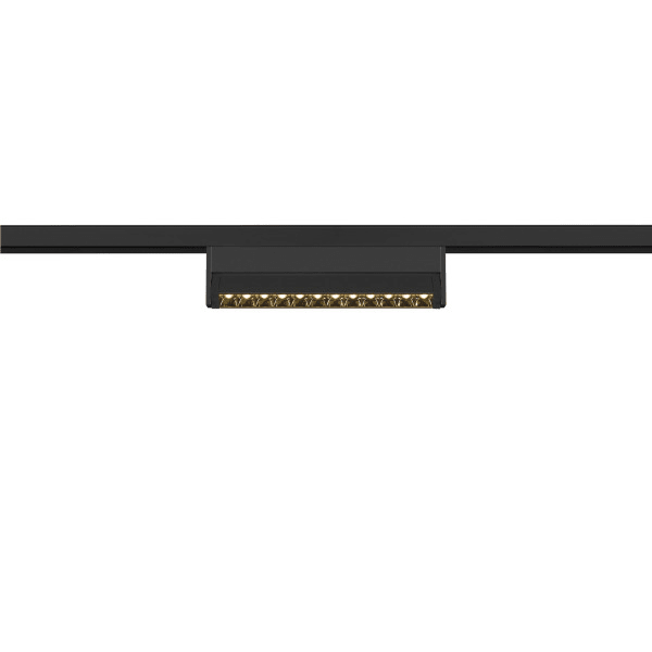 SLV - IN-LINE 24 48V TRACK Move DALI, Darklight Reflector, Spot, schwarz / schwarz, 7.3W, 610lm, 3000K, CRI90, 35°