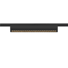 SLV - IN-LINE 46 48V TRACK Move DALI, Darklight Reflector, Spot, schwarz / schwarz, 14W, 1180lm, 2700K, CRI90, 35°