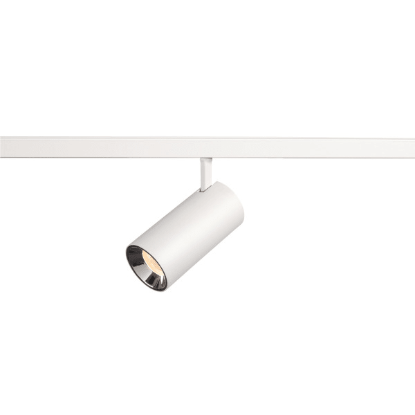 SLV - NUMINOS® S 48V TRACK DALI, Spot, weiß / chrom, 16W, 980lm, 2700K, CRI90, 55°