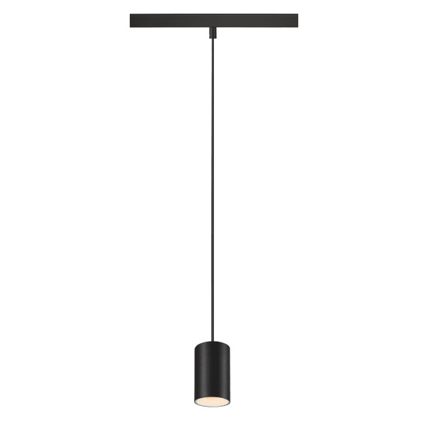 SLV - NUMINOS® XS 48V TRACK DALI, Pendelleuchte, schwarz / weiß, 8.7W, 670lm, 2700K, CRI90, 20°