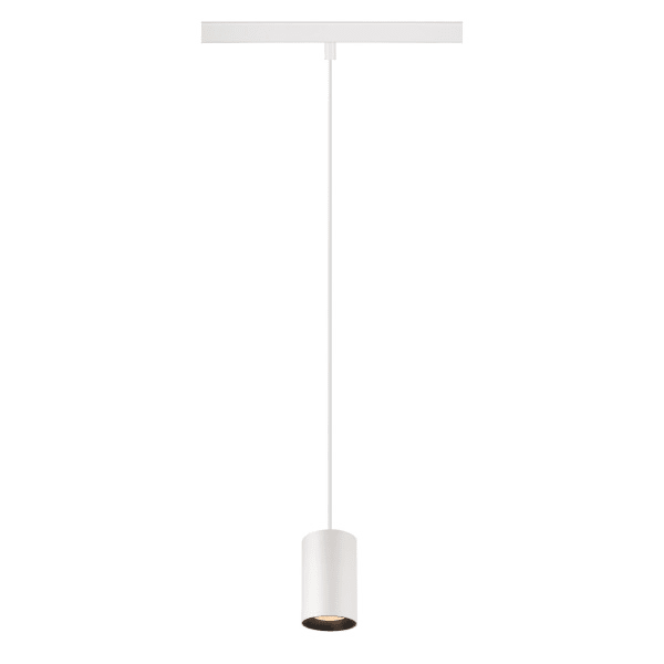 SLV - NUMINOS® XS 48V TRACK DALI, Pendelleuchte, weiß / schwarz, 8.7W, 640lm, 2700K, CRI90, 55°