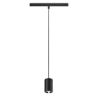 SLV - NUMINOS® XS 48V TRACK DALI, Pendelleuchte, schwarz / chrom, 8.7W, 730lm, 3000K, CRI90, 20°