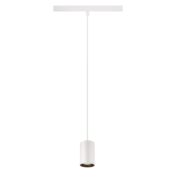 SLV - NUMINOS® XS 48V TRACK DALI, Pendelleuchte, weiß / schwarz, 8.7W, 690lm, 3000K, CRI90, 55°