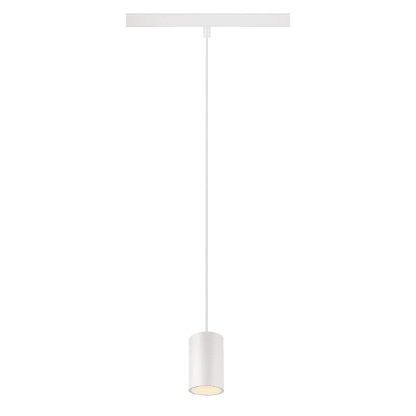 SLV - NUMINOS® XS 48V TRACK DALI, Pendelleuchte, weiß / weiß, 8.7W, 720lm, 3000K, CRI90, 55°
