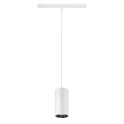 SLV - NUMINOS® S 48V TRACK DALI, Pendelleuchte, weiß / chrom, 16W, 960lm, 2700K, CRI90, 20°