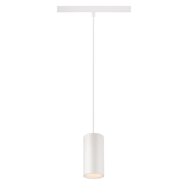 SLV - NUMINOS® S 48V TRACK DALI, Pendelleuchte, weiß / weiß, 16W, 1050lm, 2700K, CRI90, 40°