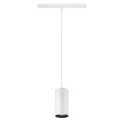 SLV - NUMINOS® S 48V TRACK DALI, Pendelleuchte, weiß / schwarz, 16W, 960lm, 2700K, CRI90, 55°