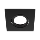 SLV - UNIVERSAL DOWNLIGHT Abdeckung, für Downlight IP20, schwenkbar, eckig, schwarz